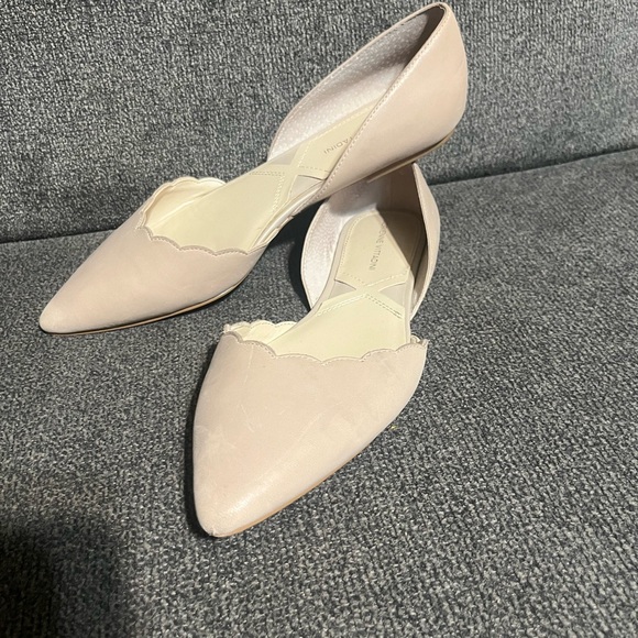 Adrienne Vittadini scalloped flats size 9.5 - Picture 5 of 5